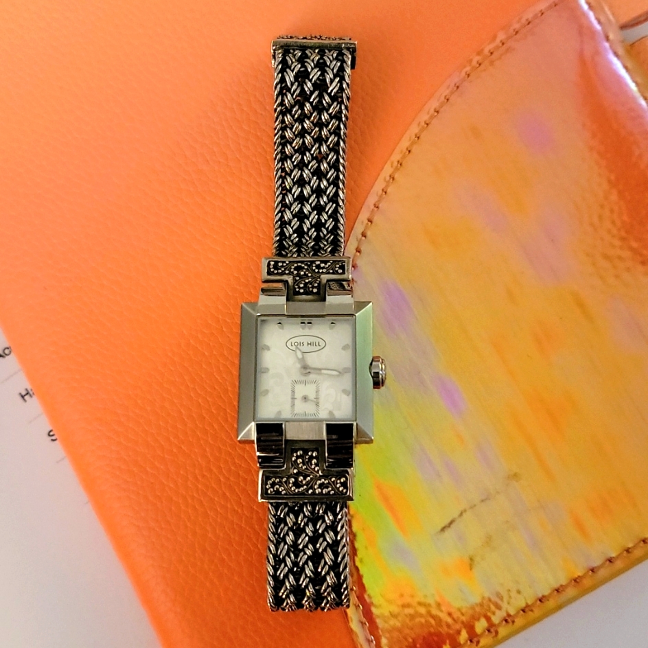 Lois Hill Sterling Silver Watch Lois Hill Sterling Silver Watch